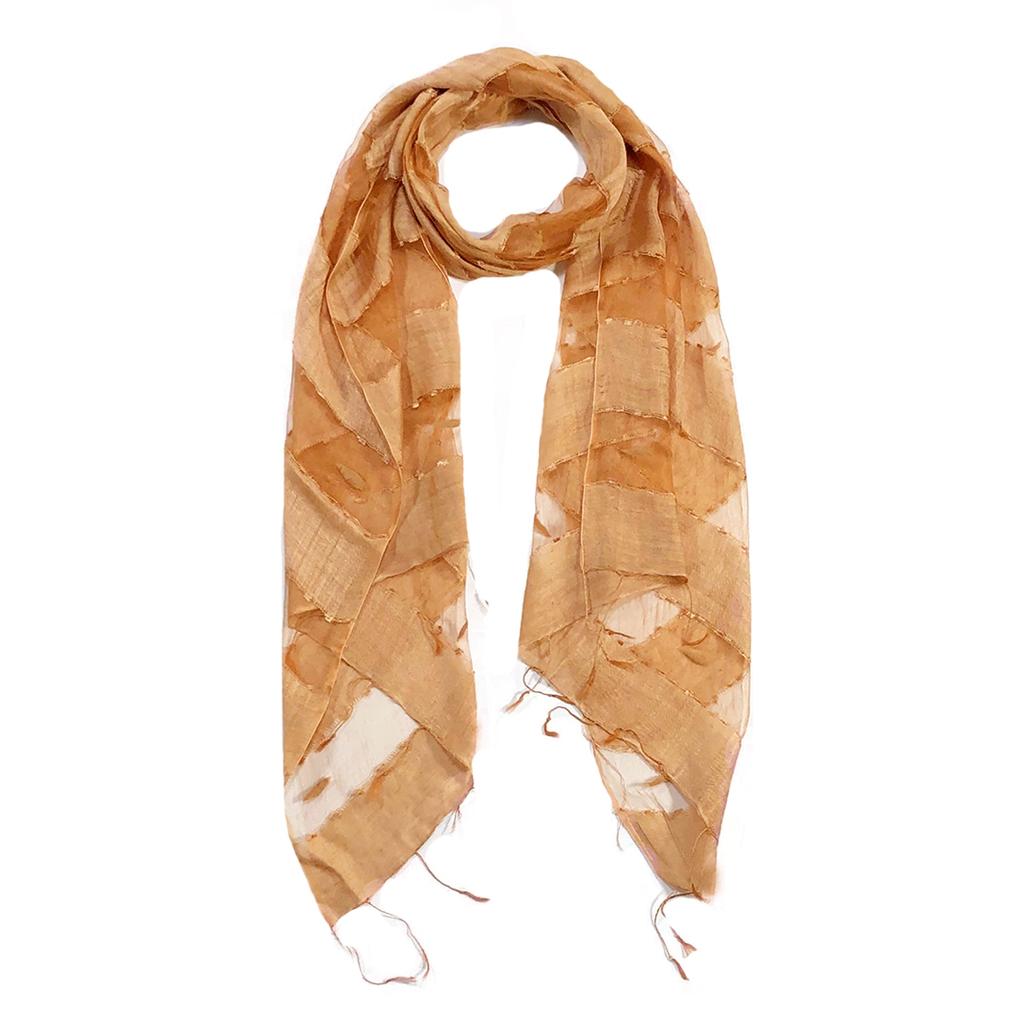 Hand Woven Silk Blended Scarf