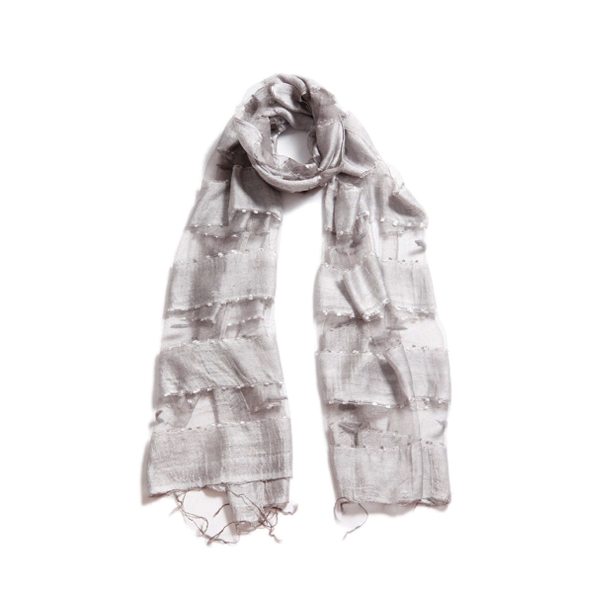 Hand Woven Silk Blended Scarf