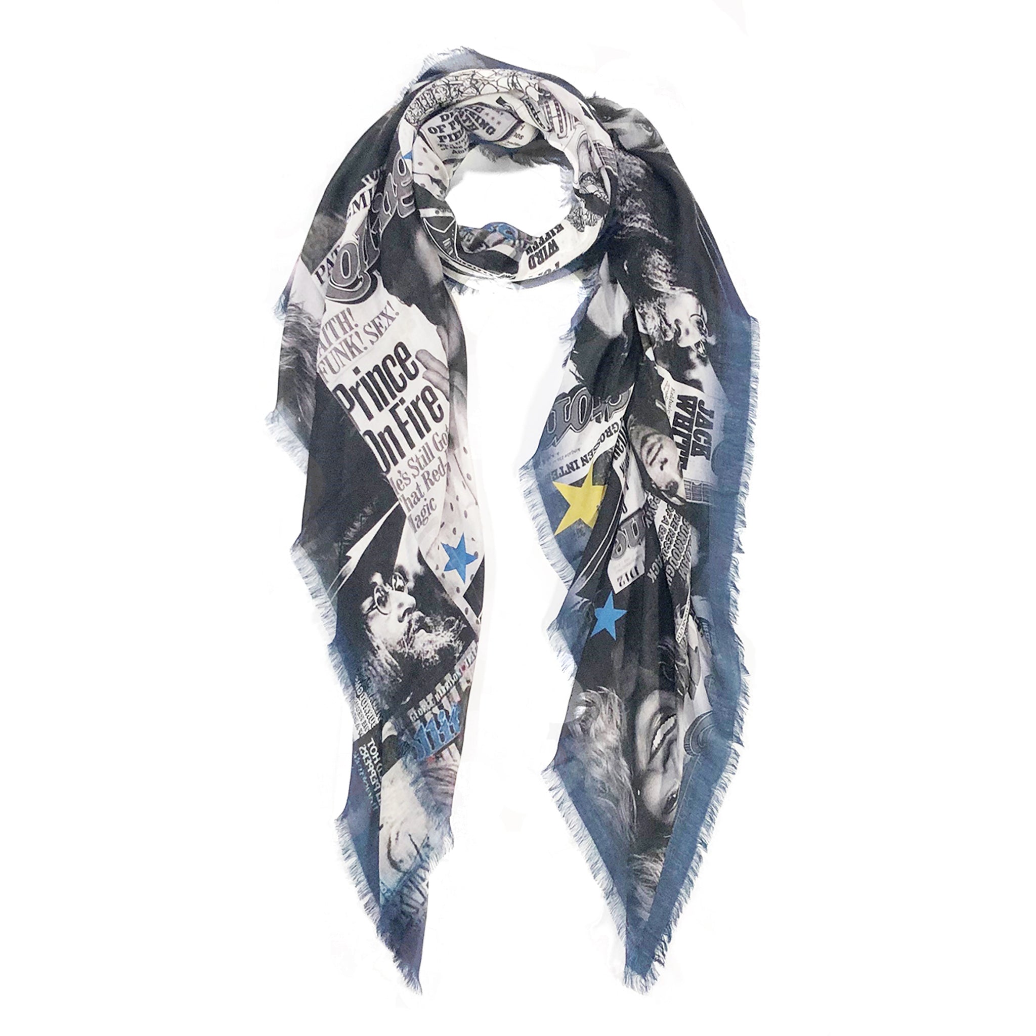 Rock Star Scarf — Blue Pacific — view 7