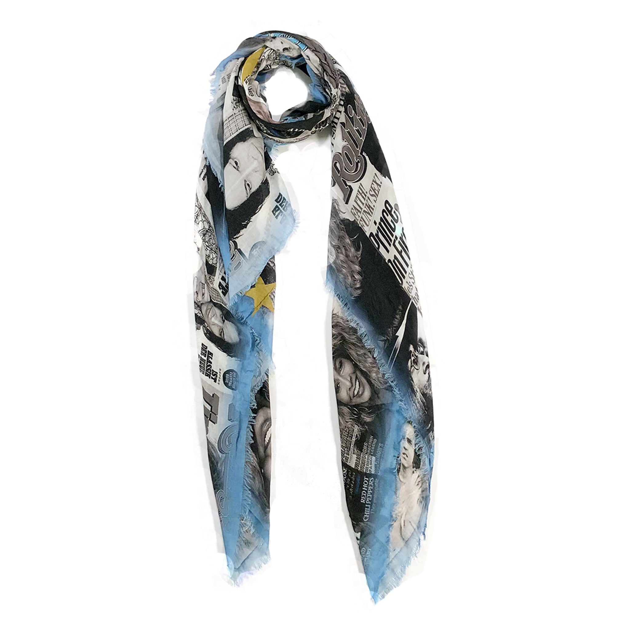Rock Star Scarf — Blue Pacific — view 5