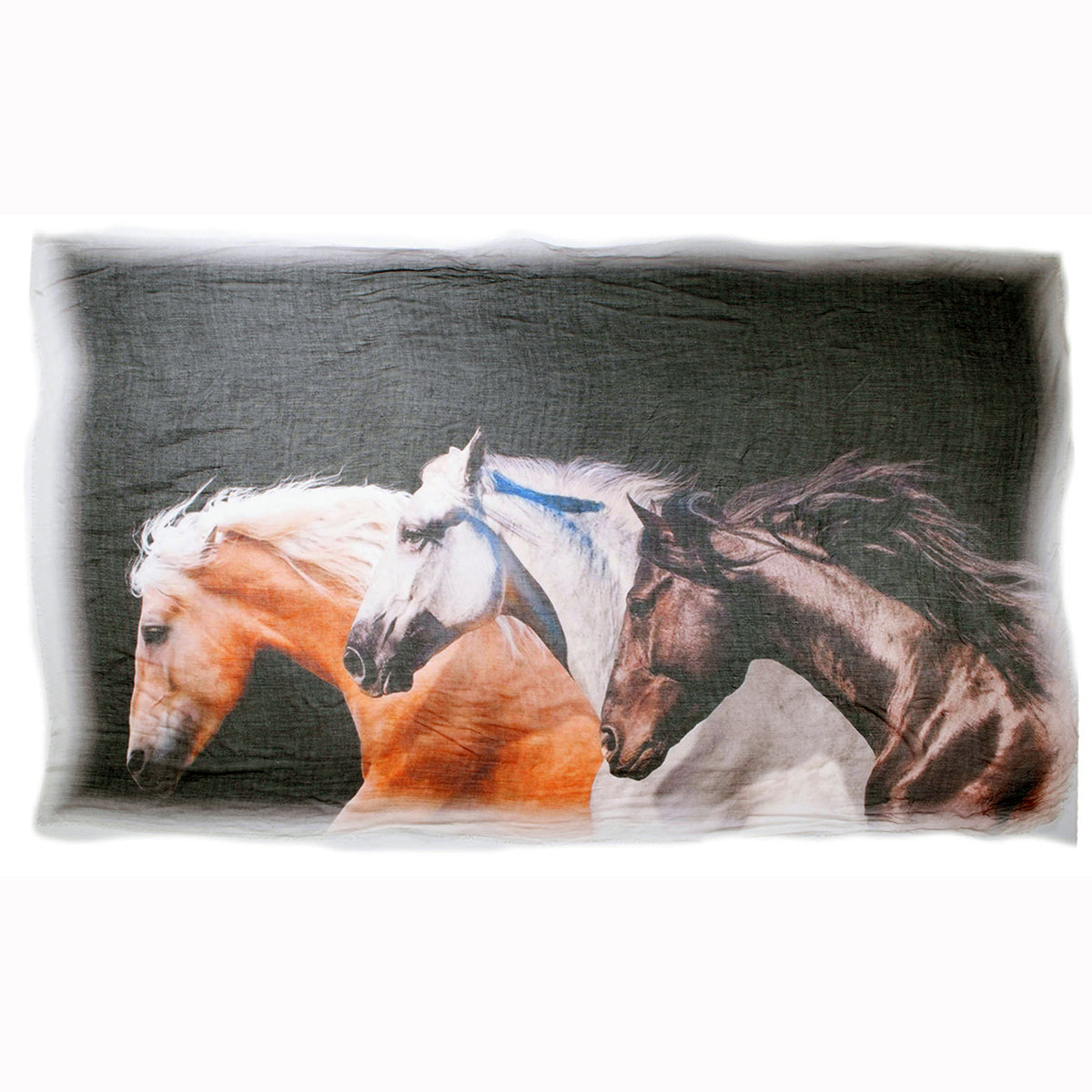Running Horse Rust Scarf