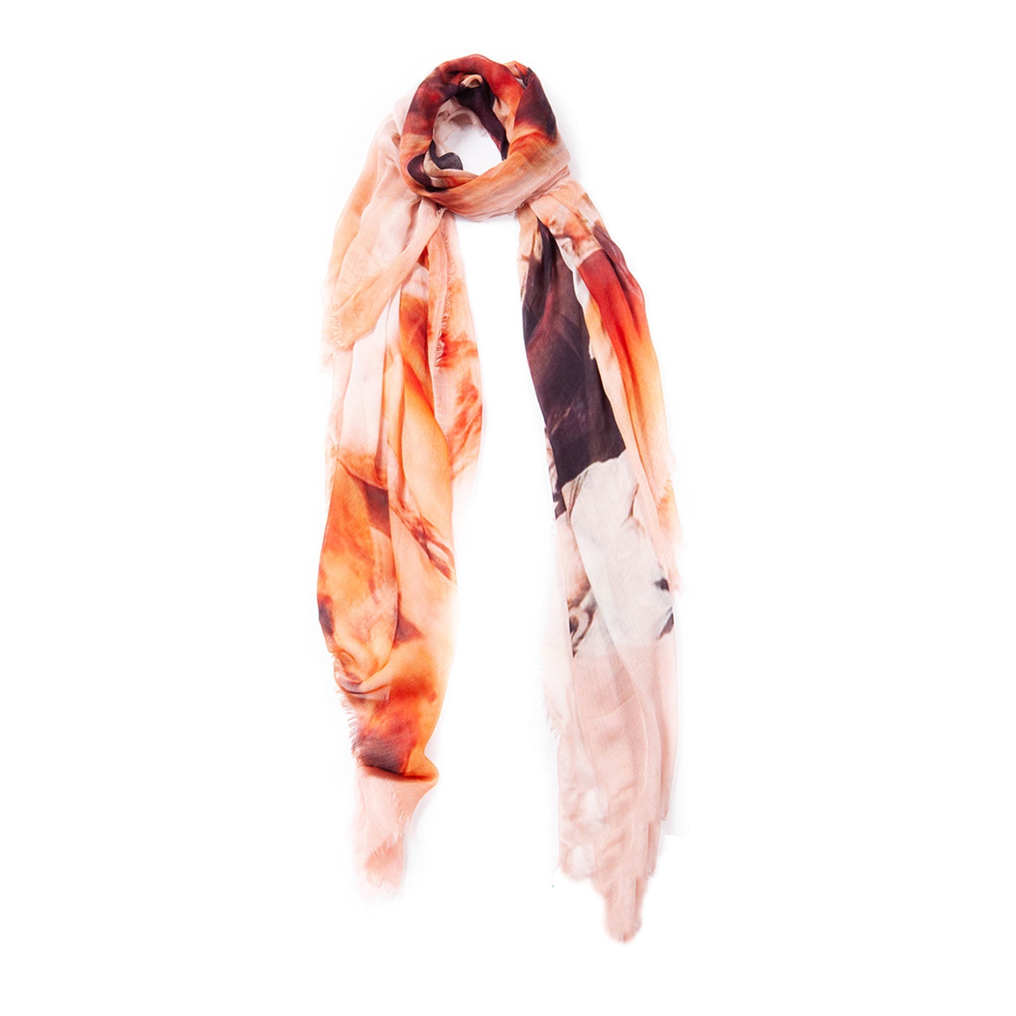 Running Horse Rust Scarf