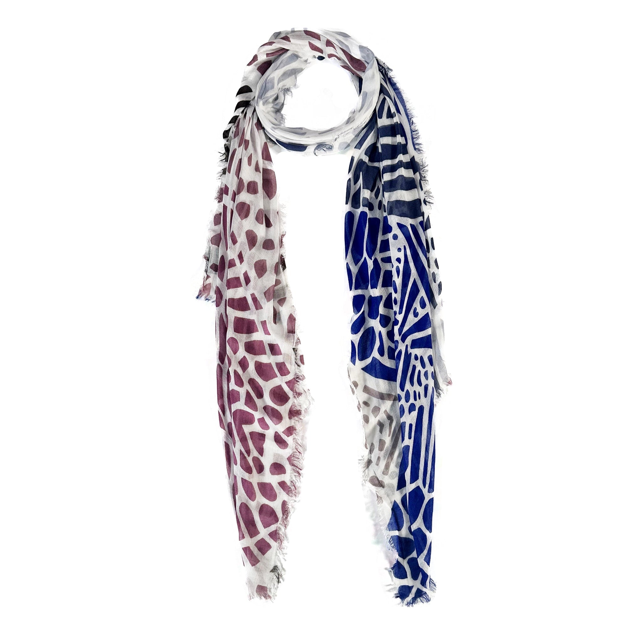 Sea Glass Mosaic Scarf