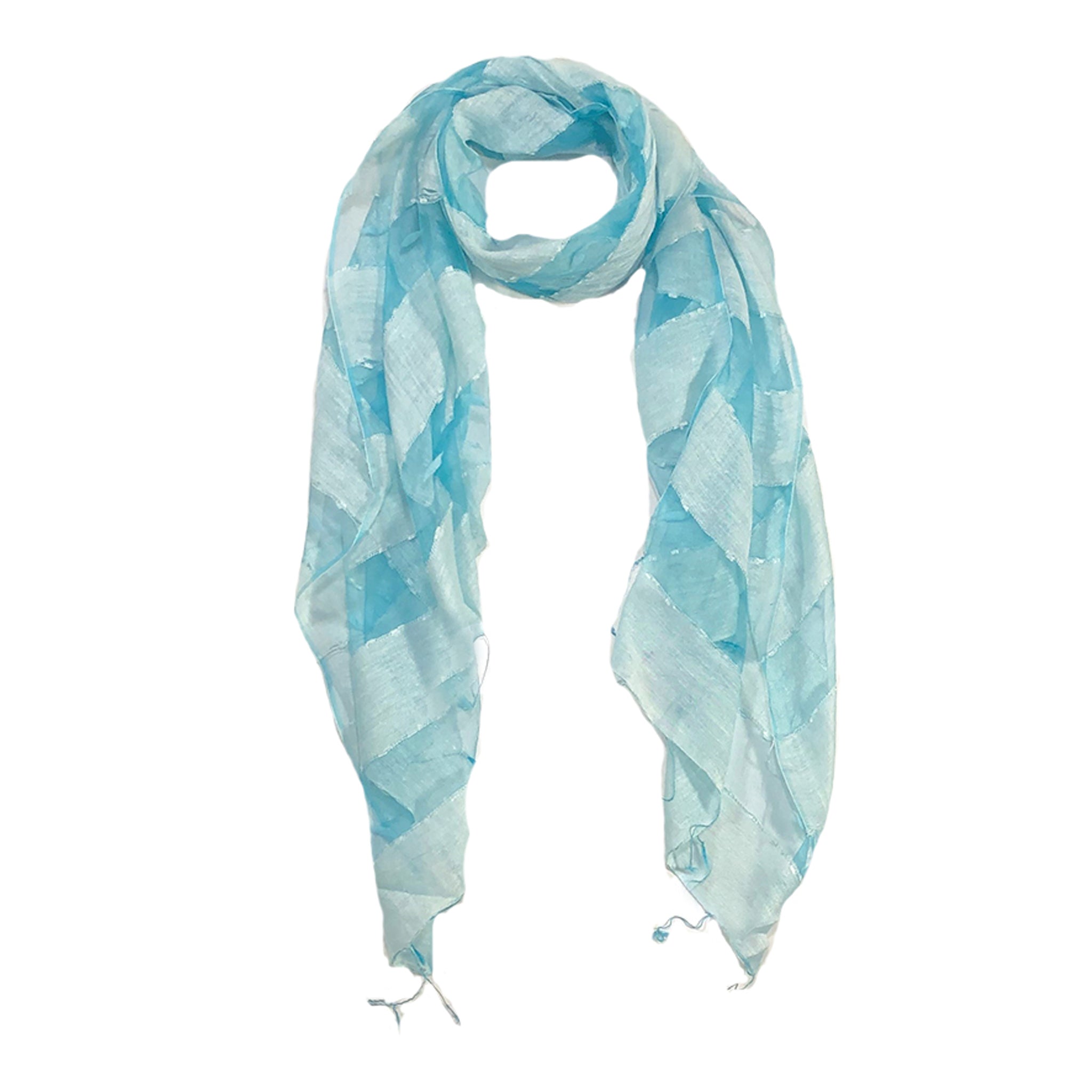Hand Woven Silk | Premium Silk Scarves – Blue Pacific