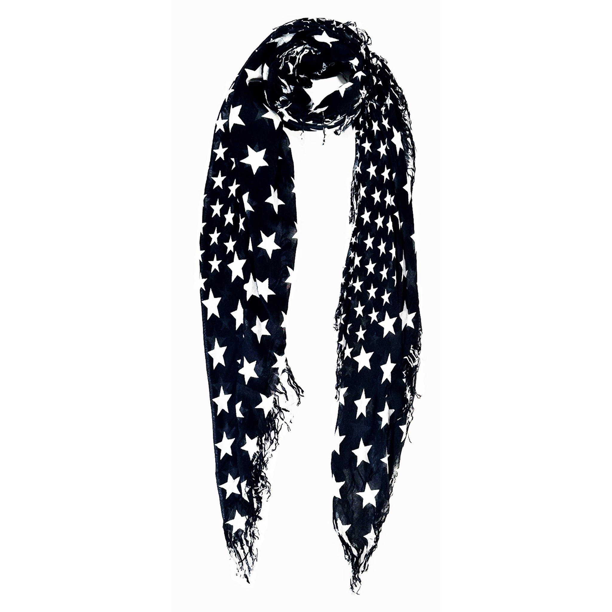 Cashmere Blend Stars Scarf