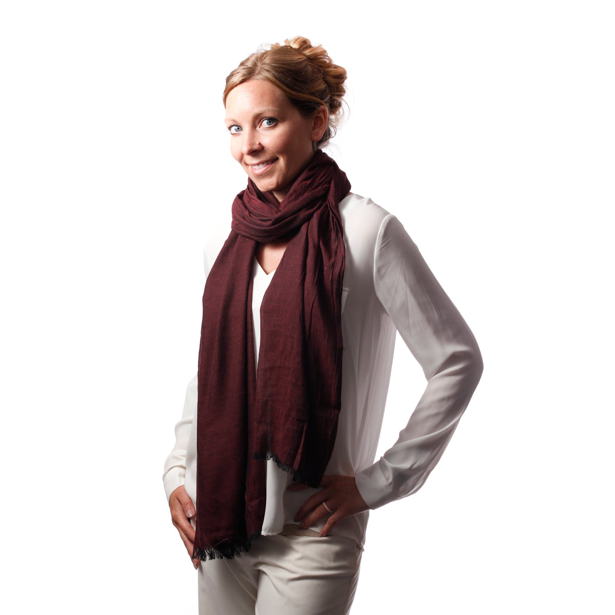 Turkish Cotton Solid Scarf