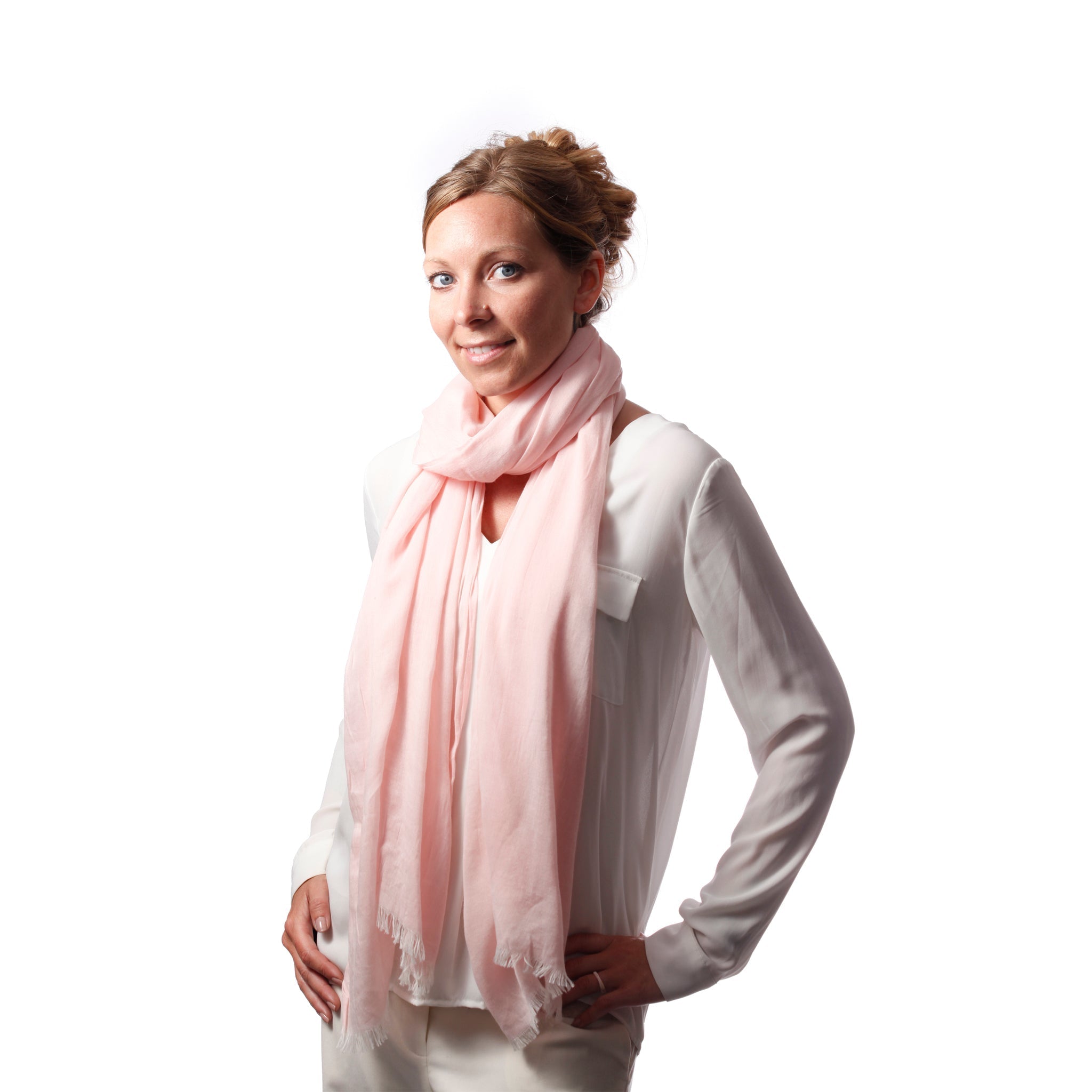 Turkish Cotton Solid Scarf