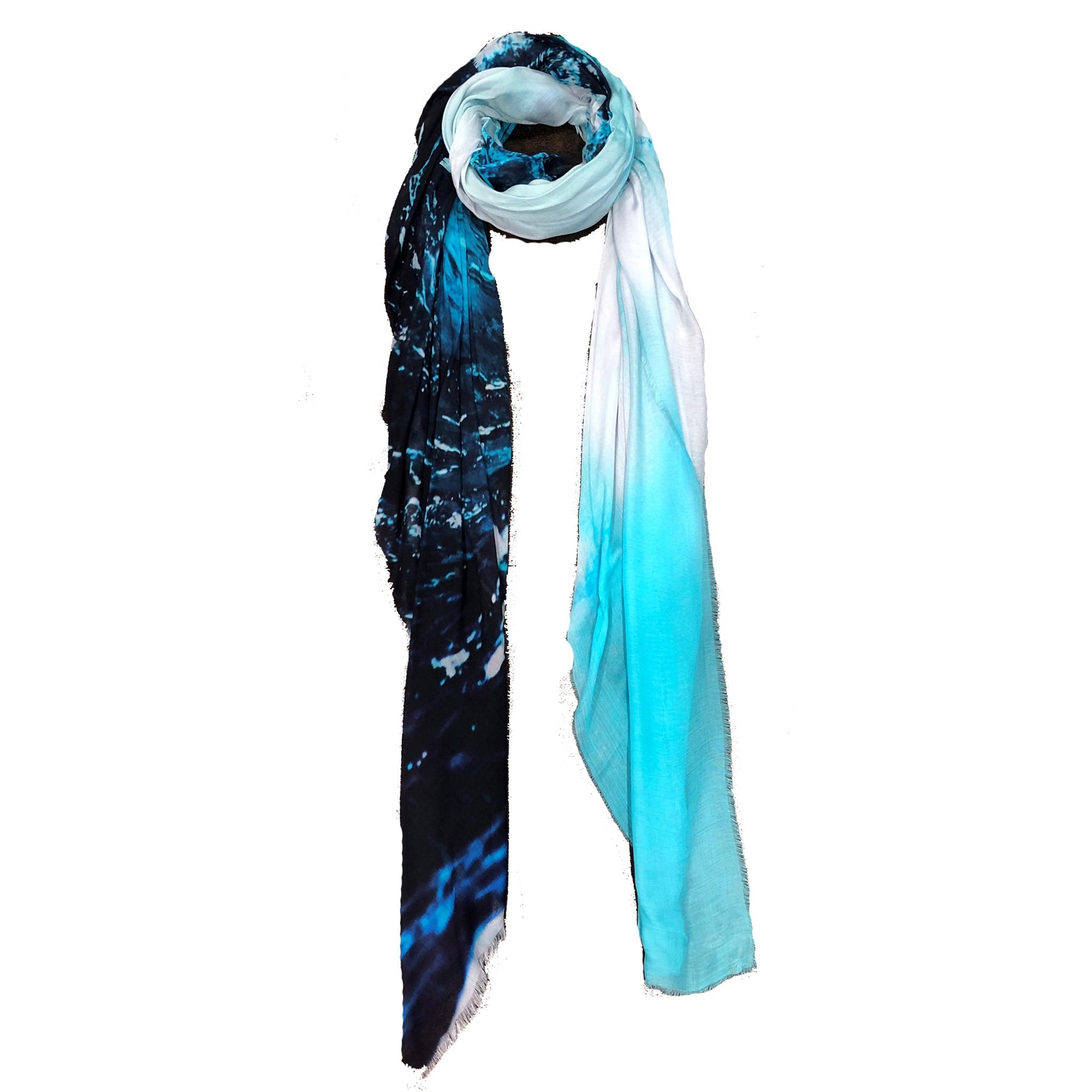 Ocean Wave Scarf